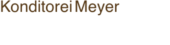 Konditorei Meyer
